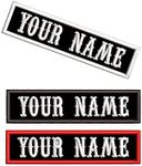 AI-NEEL 2 Pcs Custom Name Patch, Pe