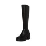 Madden Girl Women's Lax Knee High Boot, Black Paris, 8.5