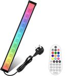 MEIKEE 42W RGB FloodLlight with Remote Control 360° Wall Washer Floodlight 12 Colors 2 Modes Timer 6 Brightness Memory Function LED Spotlight RGB Bar for Party Disco Celebrations Stage Houses