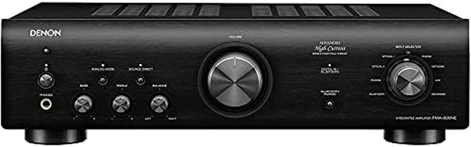 Denon PMA-600NE Stereo Integrated Amplifier | Bluetooth Connectivity | 70W x 2 Channels | Built-in DAC and Phono Pre-Amp | Analog Mode | Advanced Ultra High Current Power