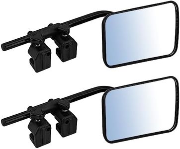 CICMOD 2 x Caravan Mirrors, Universal Additional Mirrors, Exterior Mirrors, Towing Mirrors for Motorhomes, Cars, Trailers, Left and Right