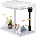 YSOAE Betta Fish Tank, Glass Starte