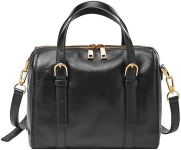 Fossil Carlie Black Satchel Bag ZB1772001