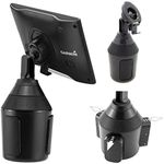 AccessoryBasics Low Profile Drinks Cup Holder Mount for Garmin Nuvi Drive DriveSmart 42 52 52LM 54 54LM 55 55LM 55LMT 56 57 57LM 58 58LM 60 61 2577LT 2597LM 2597LMT 2558LMTHD 2598LMTHD GPS