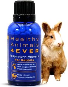 HealthyAnimals4Ever HA4E - Rabbit Respiratory Treatment - Support for Snuffles, URI & Breathing Relief - Preventive Care - Natural Homeopathic Tablets - 300 Count