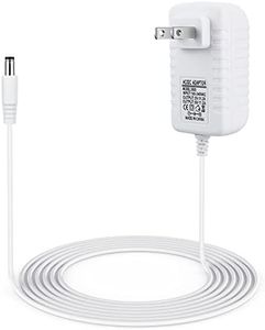 5V DuetSoothe Power Cord for Graco Simple Sway - 6V Snugapuppy Charger Replacement for Fisher Price, Ingenuity Swing, 10 ft, White