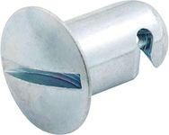 Allstar Performance ALL19286 0.500" Long Aluminum Quick Turn Oval Head Button, (Pack of 10)