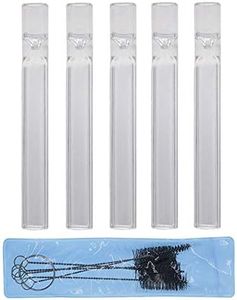 5 Pack Reusable Clear White Kit with Clean Brush Accessories