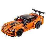 LEGO 42093 Technic Chevrolet Corvette ZR1 Race Car, 2 in 1 Hot Rod Toy Car Model, Racing Vehicles Collection - Amazon Exclusive