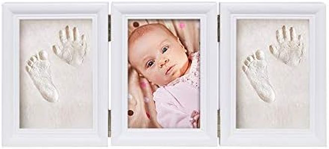 Babyin Kit de Souvenir pour bébé Empreinte Main ou Pieds avec Cadre en Bois …
