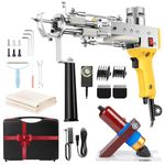 Riiai Tufting Gun Starter Kit, Tufting Gun With Carpet Trimmer Rug Making Kit, Rug Gun Cut Pile Loop Pile For Making Rugs, Carpet Trimmer Tufting For Sculpting, Carry Case Included