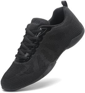 Chaussures de Sport Danse Femme | Chaussures de Gymnastique Fille | Léger et Respirant Moderne Jazz Danse Baskets Cheerleading Sneakers