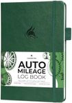 Clever Fox Auto Mileage Log Book – Vehicle Logbook with Mileage, Expense, Gas Consumption & Lubrication Trackers – Driving Logger for Car Records – A5 Size, 1,674 Mileage Entries (Forest Green)