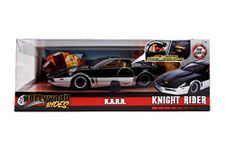 Jada Toys Hollywood Rides Knight Rider K.A.R.1982 Pontiac Firebird 1: 24 Diecast Vehicle with Light Up Feature