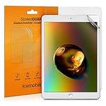 kwmobile Screen Protector Compatible with Apple iPad 10.2 (2019/2020/2021-7./8./9. Gen) Screen Protector - 2X Anti-Fingerprint Film Shield for Tablet