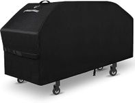 Griddle Cover for Blackstone 36" Griddle,Rip-Proof Upgraded Material Flat Top Grill Cover,Waterproof UV and Fade Resistant Grill Cover with Straps for Camp Chef and More 4-Burner Griddle