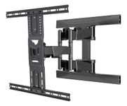 TECVITY - P6 Full Motion Cantilever Wall Mount for 40” to 80” LED TV, 45.5 Kg Load Capacity.