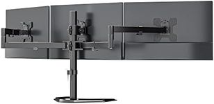 WALI Triple Monitor Stand, Free Sta