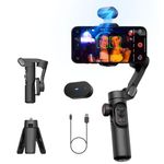 AOCHUAN Gimbal Stabilizer for iPhone, 3-Axis Phone Gimbal with AI Tracking Sensor, Gimbal with Focus Wheel for iPhone/Android, iPhone Gimbal with 7.0 Anti-Shake for Video Recording-Smart AI XE