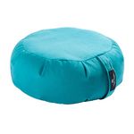 Hugger Mugger Zafu Yoga Meditation Cushion, Aqua