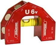 CHECKPOINT 0610R U6 V-Groove Level, Red