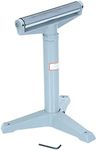 Vestil STAND-H 14" Horizontal Deluxe Roller Stand, 23" - 38-1/2" Height, 1760 lbs Capacity, Light Blue