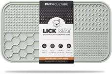 Pup Culture Dog Lick Mat for Dogs, Feeding Pad for Anxious Pets Plus 4 Different Puzzles for mental stimulation for dogs - Supports Mental, Dental, and Digestive Health, Bite Resistant and Heavy Duty