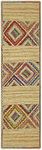 CASAVANI Collection Runner Area Rug - 5x10 Feet Multicolor Chindi Cotton Jute Rug Geometric Kilim Rug Indoor Outdoor Use Carpet Flatweave Rugs for Bedroom Bedside Runner Kitchen Hallway & Stair