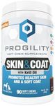 Nootie Progility Skin & Coat Supplement for Dogs, Fish Oil Supports Healthy Skin & Coat, 90 Soft Chews per Container