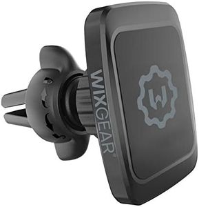 WixGear Magnetic Phone Car Mount, Universal Twist-Lock Air Vent Magnetic Car Phone Mount Holder, Phone Holder for Car Compatible with Cell Phones with Swift-Snap