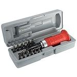 eoocvt 14Pcs Heavy Duty Impact Screwdriver Driver Bits Tool Socket Set Kit with Case