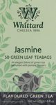 Whittard of Chelsea Green Jasmine Teabags (Pack of 1, Total 50 Teabags)
