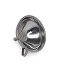 KMW Stainless Steel Funnel with Detachable Strainer I Professional for Home & Restaurant use I 5.5", Large