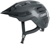 ABUS MTB Helmet MoTrip, Robust Bike Helmet with Impact Protection, Mountain Bikers, Individual Fit, Unisex Adult - Concrete Grey - Size M