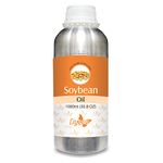 Crysalis Soybean (Glycine Max) Oil |100% Pure & Natural Undiluted Essential Oil Organic Standard Soybean Lock & Prevents Moisture Loss from Skin, Fight & Prevents Sign of Aging.- 1000ML