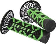 Scott Diamond Off-Road/Dirt Bike Motorcycle Hand Grips - Green/Black/One Size