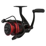 PENN Fierce IV Spinning, Fishing Reel, Spinning Reels, Sea - Inshore Fishing, Versatile Sea Fishing For Boat, Kayak, Shore, Jigging, Surf, and All-Round Use, Unisex, Black/Red, 4000