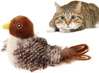 Bird Cat Toy, Flapping Bird Cat Plu