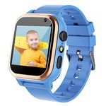 Veunti Kids Smart Watch Boys, Smart Watch for Kids with 16 Puzzle Games Toys for 4-12 Years Old with Alarm Video Music Camera Player Flashlight Pedometer Educational Watch Birthday Gift for Boys