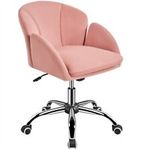 Desk Chair for Home Office Modern Makeup Vanity Swivel Chair with Armrests