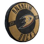 Northwest Officially Licensed NHL Anaheim Ducks 15" Travel To Go Cloud Pillow, Multi Color, One Size