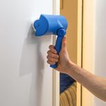 Hardys 9" Ceiling Paint Roller - Adjustable Head, Paint Guard, Compatible with Extension Pole, Microfibre Foam Roller for Emulsion & Textured Surfaces, Painting & Decorating Tools