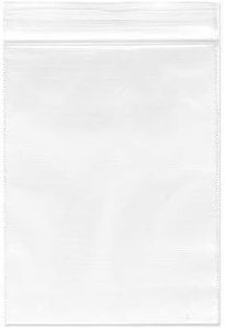 AIRSUNNY 100 PCS 3x4 Small Clear Poly Zipper Bags Reclosable Ziplock Storage Plastic Bags for Jewelry, Gift Card, Candy