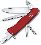 Victorinox, Forester, Swiss Army Pocket Knife, Large, Multi Tool, Camping, 12 Functions, Blade, Can opener, Screwdriver 3 mm, Lockable Blade