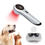 BETISBE Cold Laser Therapy for Pet Animals Vet Muscle & Joint Pain Relief Wound Healing Care，Reduces Inflammation，Near Infrared Light Therapy Device for Dogs Cats Horses with Upgrade Magneti Cover