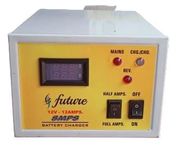 Future 12V - 12A SMPS Automotive Lead Acid Battery Charger with Volt and Amp Digital Display (I/P : 150V AC to 285VAC)