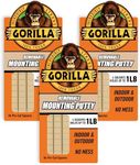Gorilla Mounting Putty, Natural Tan