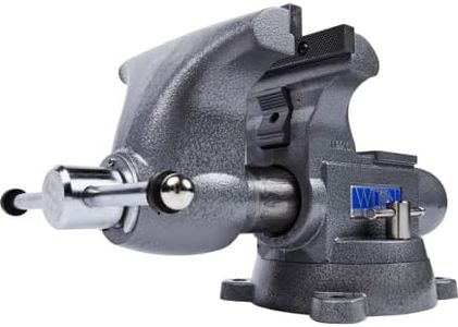 Wilton Tradesman Bench Vise, 8" Jaw Width, 6-3/4" Max Jaw Opening, 4-3/4" Throat (Model 1780A)