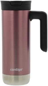 Contigo Superior 2.0 Travel Mug with Handle, 20 oz - Leak-Proof Lid, Insulated Stainless Steel - Cupholder Friendly, Dishwasher Safe – Pine Berry, 2190581