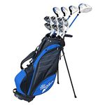 Palm Springs Golf Visa V2 Mens Right Hand Graphite/Steel Golf Club Set with Bag